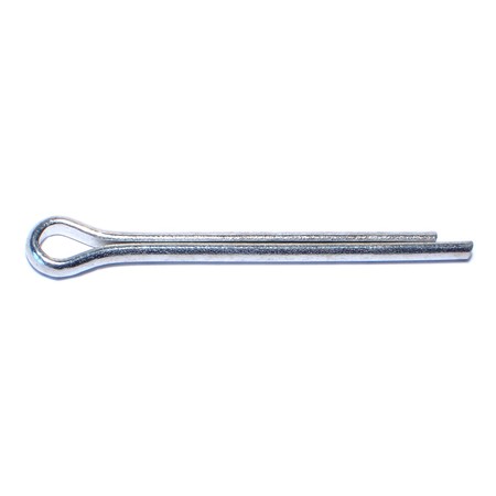 MIDWEST FASTENER 3/16" x 2" Zinc Plated Steel Cotter Pins 100PK 04040